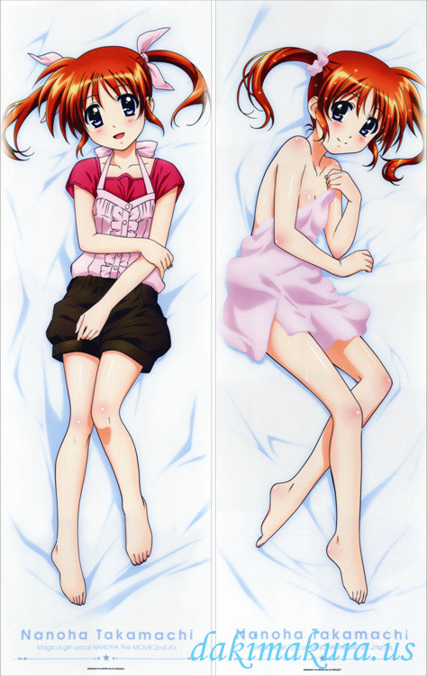 Magical Girl Lyrical Nanoha - Nanoha Takamachi Anime Dakimakura Pillow Cover